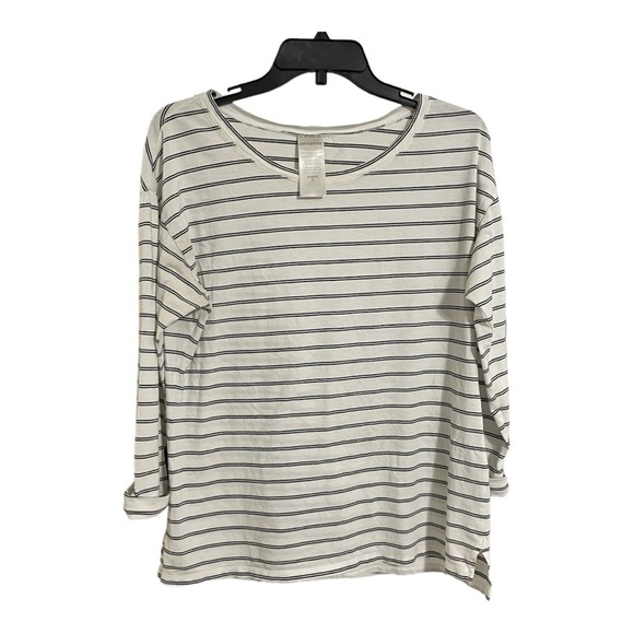 Patagonia Black & White Striped Top size XL - Picture 1 of 9